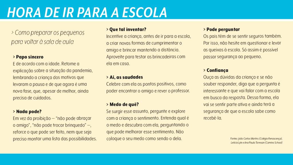 Hora de Ir Para a Escola Hora de Ir Para a Escola