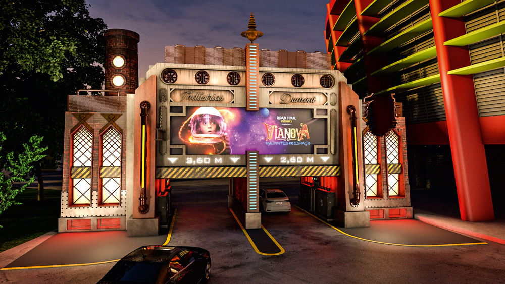 Ginásio do Ibirapuera ganha espetáculo drive-in de 6 milhões de reais