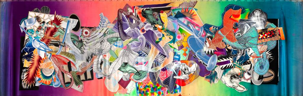 Frank Stella – The Foundling N#6 – Série Kleist Novellas (cortesia James Lisboa Ariel From) Frank Stella – The Foundling N#6 – Série Kleist Novellas (cortesia James Lisboa Ariel From)