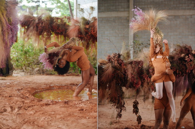 Muito movimento: coreografia foi uma celebração à natureza