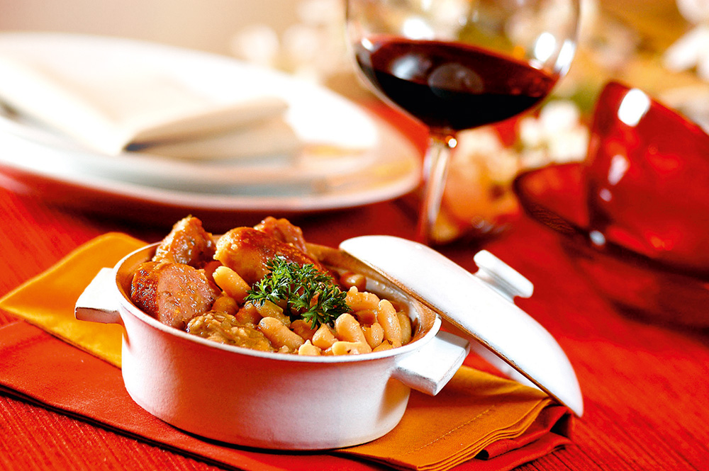 Cassoulet do restaurante La Casserole. Cassoulet do restaurante La Casserole.