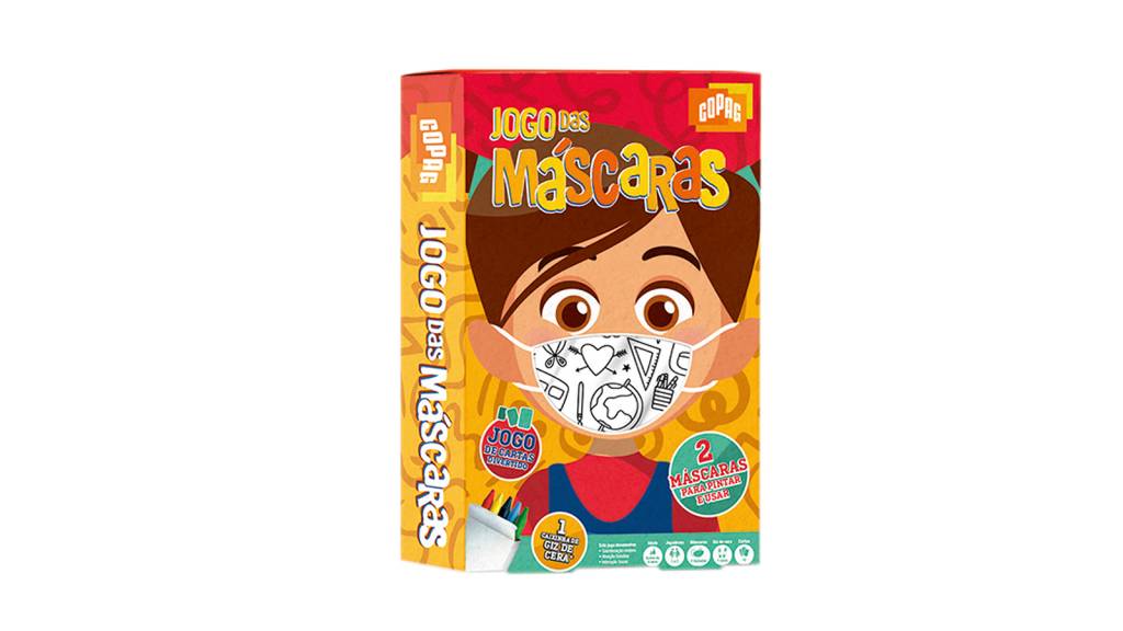 Jogo explica para crianças a importância de usar máscaras ao sair de casa