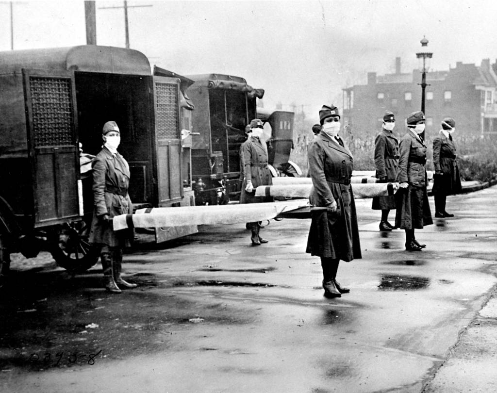 Red Cross Motor Corps With Stretchers Red Cross Motor Corps With Stretchers
