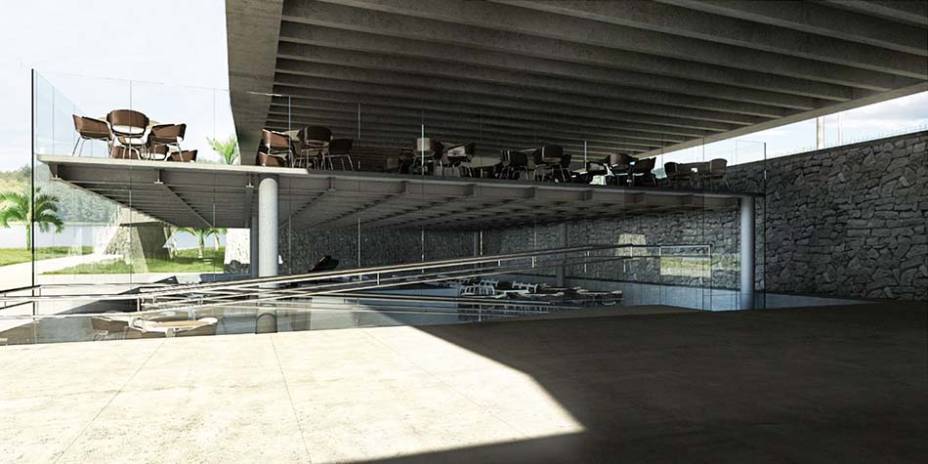 Projeto do arquiteto Mauricio Xavier para o espaço abandonado: uso comercial foi proibido pelo zoneamento e pelo tombamento da área “estritamente residencial” Projeto do arquiteto Mauricio Xavier para o espaço abandonado: uso comercial foi proibido pelo zoneamento e pelo tombamento da área “estritamente residencial”