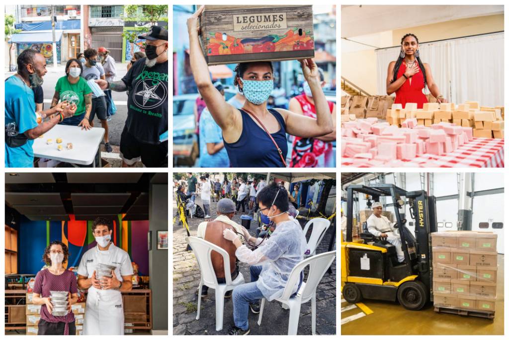 Balanço da solidariedade: paulistanos e empresas que fizeram a diferença na pandemia