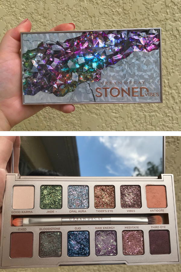 cosméticos 2020 Paleta Stoned Vibes, da Urban Decay: hype do momento para quem gosta de sombras holográficas