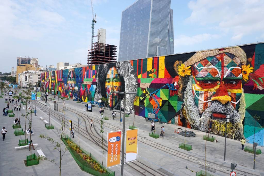 Eduardo Kobra – Etnias – Rio de Janeiro Eduardo Kobra – Etnias – Rio de Janeiro