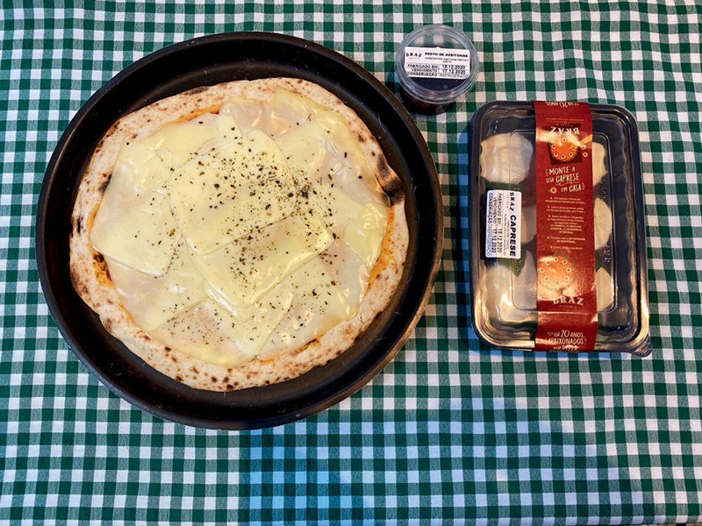 Br&aacute;z: pizzas desenvolvidas pelo Raffaele Mostaccioli