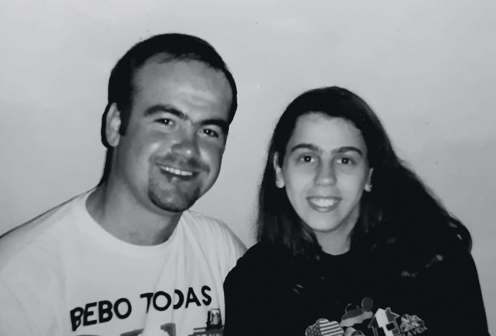 Nosso Louco Amor – Andréa e Juliano Primeiro ano de namoro, em 1991