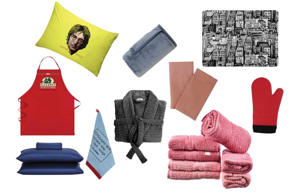 Jogo completo: itens de cama, mesa e banho para renovar o conforto em casa