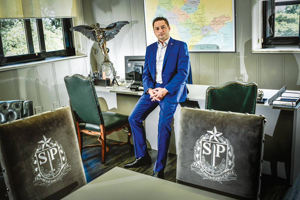 Marco Vinholi, secretário de Desenvolvimento Regional de SP