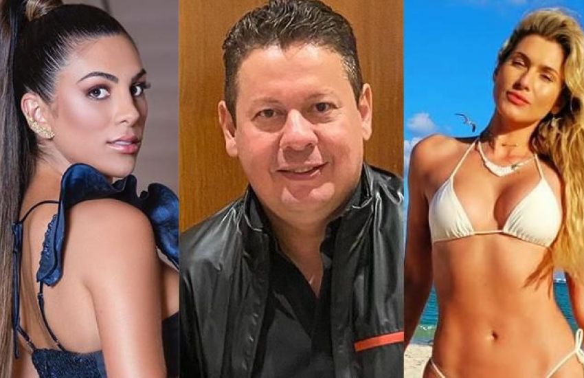 A partir da esquerda, Pétala Barreiros, Marcos Araújo e Lívia Andrade.