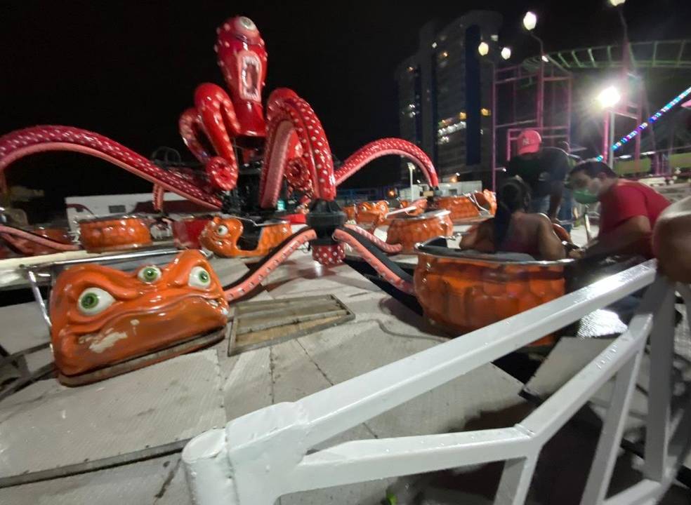 Brinquedo que quebrou em Praia Grande