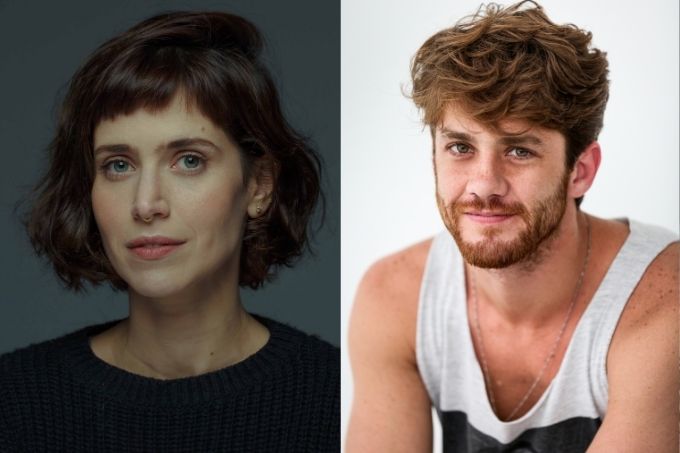 Parceiros de elenco na minissérie Presença de Anita, de 2001, Mel Lisboa e Leonardo Miggiorin atuam juntos novamente