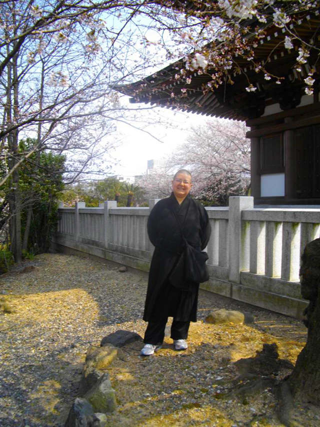 Monja Zentchu (ARQUIVO PESSOAL) (1) Monja Zentchu: período vivido no Japão foi