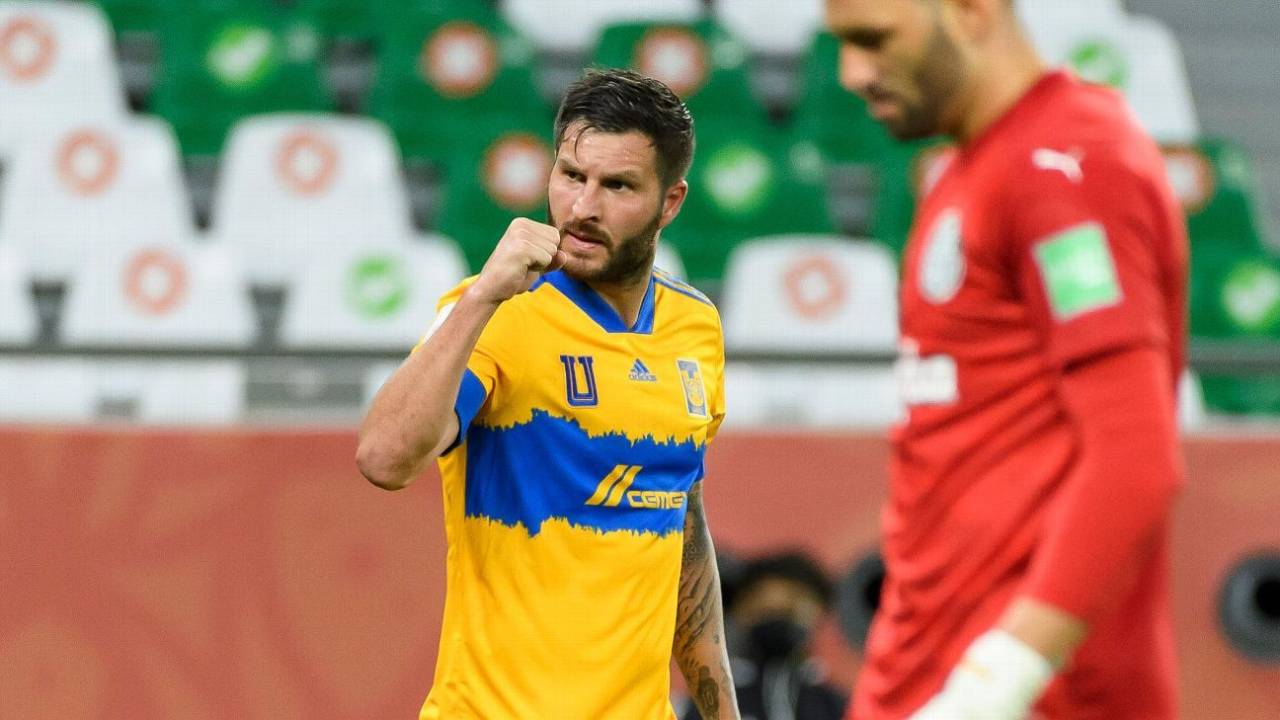 Jogador Gignac, do Tigres.