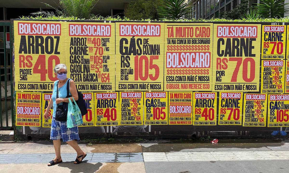 Lambem lambe Bolsocaro Avenida Paulista