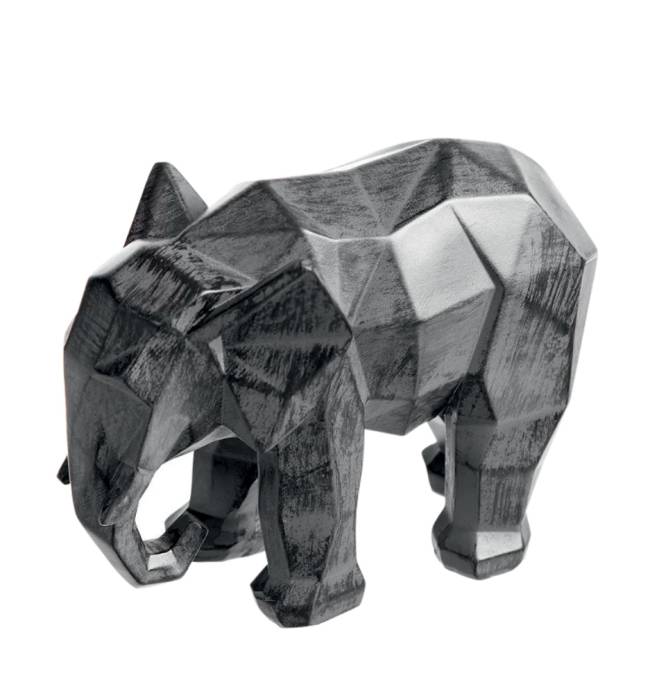Elefante decorativo Origami 15 cm. Camicado.