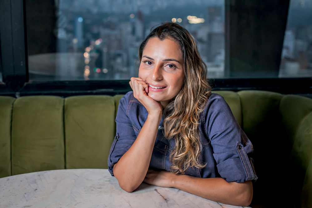 Chef Gizely Rocha: antiga subchef, agora é titular no restaurante