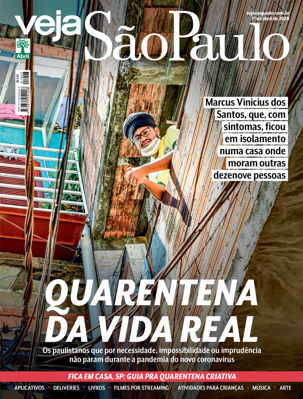 Capa da Vejinha do dia primeiro de abril