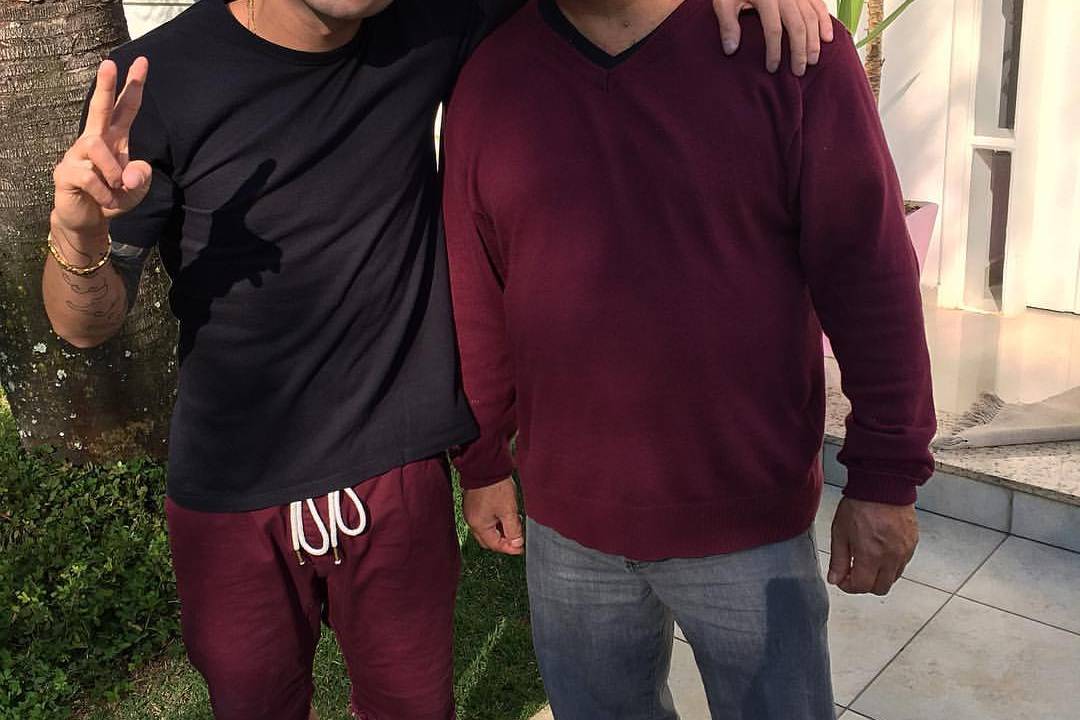 Yudi Tamashiro e o pai, Nelson