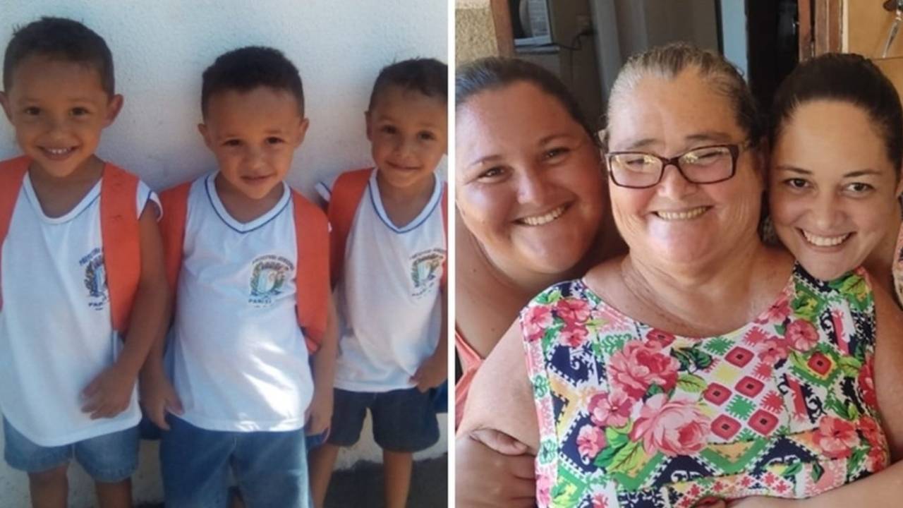 Trigêmeos perdem pai em acidente e mãe para a Covid-19