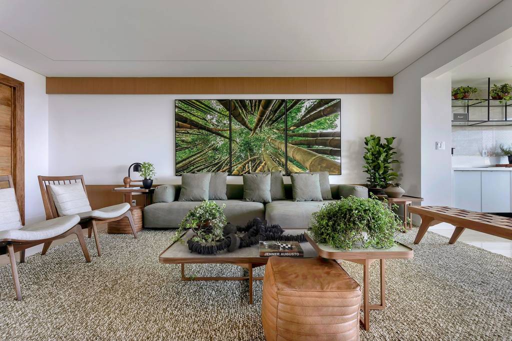 apartamento-bambu-jessica-araujo-foto-lucas-silva-3 apartamento bambu jessica araújo casacor clean decoração interiores casa sofá quadro poltrona tapete