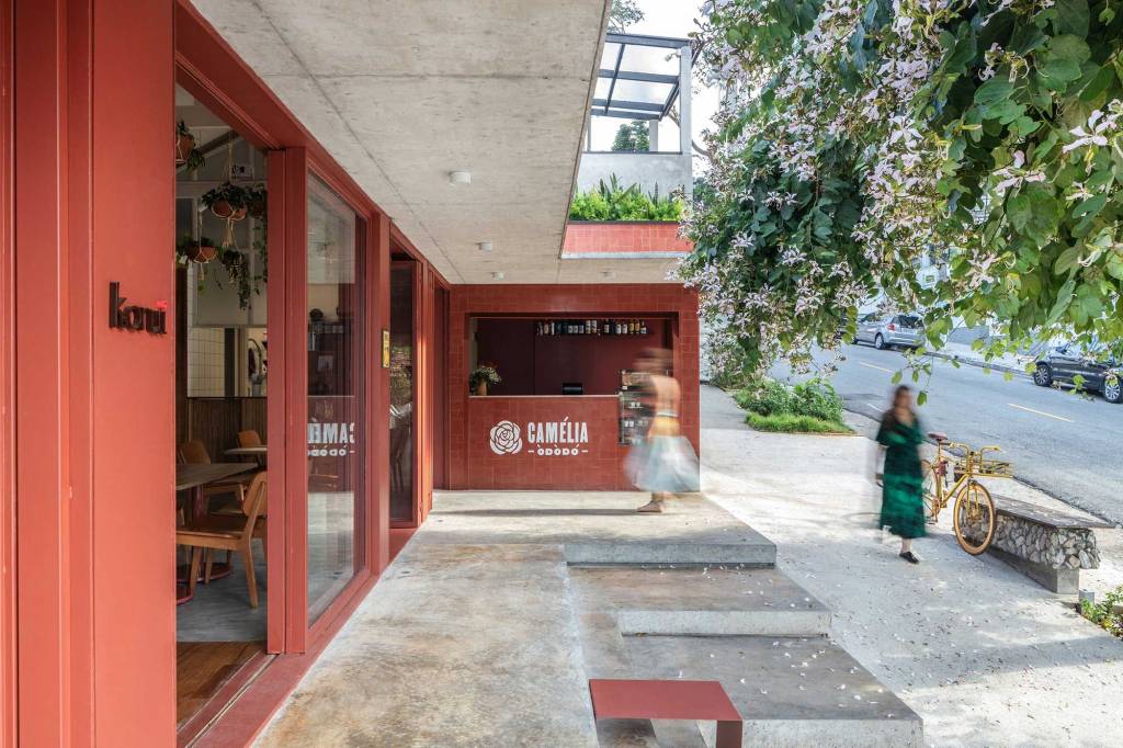 Restaurante Camélia Ódòdó da apresentadora Bela Gil tem projeto de VItrô Arquitetura.