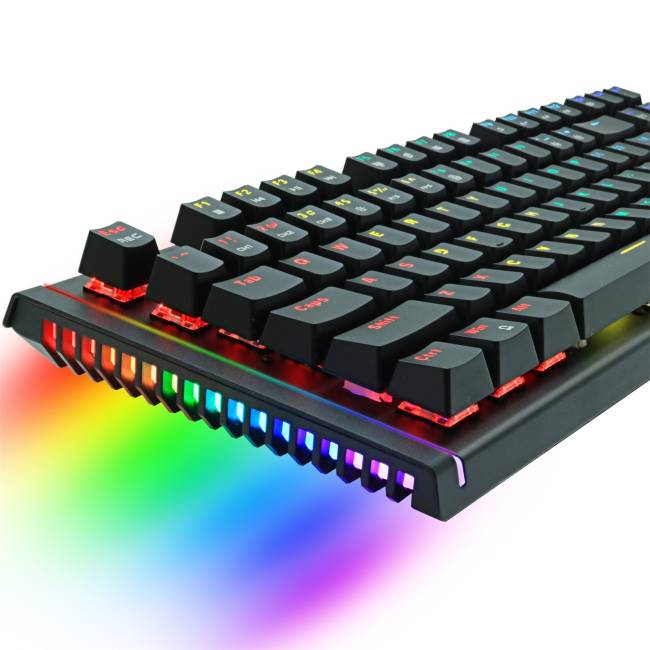 teclado mecânico Teclado iluminado.