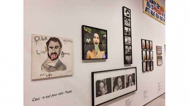 Mostra temporária: intitulada Língua Solta e com curadoria de Moacir dos Anjos Mostra temporária: intitulada Língua Solta e com curadoria de Moacir dos Anjos