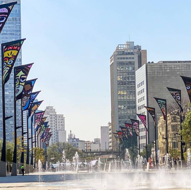 O novo Vale do Anhangabaú após reforma milionária O novo Vale do Anhangabaú após reforma milionária