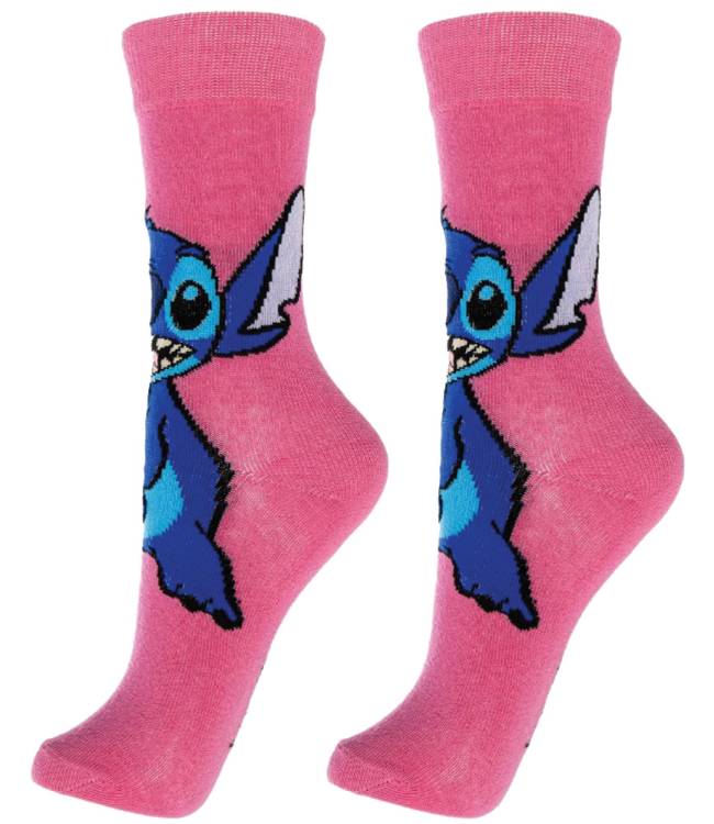 meia3.png Duas meias rodas de lado. Dá para ver metade do personagem Stitch em cada uma delas