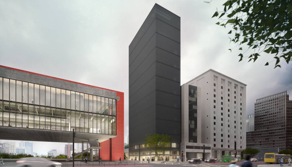 Mhu0lElw MASP divulga projeto inédito de expansão com prédio anexo de 14 andares