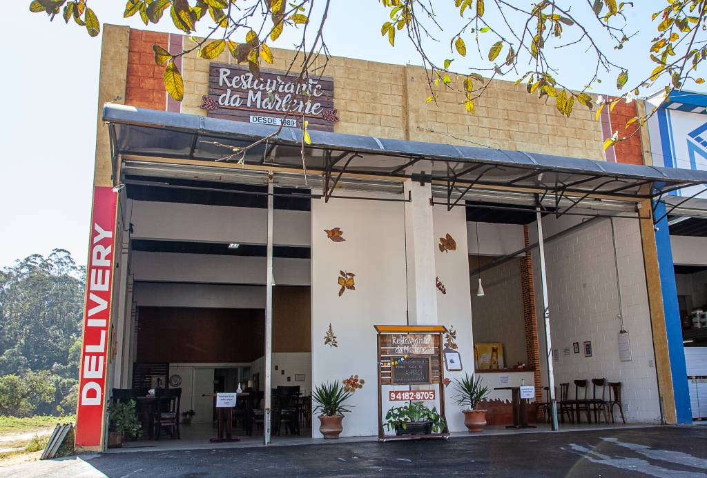 Achados ELO – Restaurante da Marlene Fachada do Restaurante da Marlene.