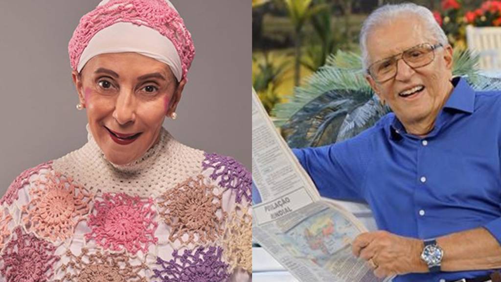 Caracterizada como Filó, Gorete Milagres reage a acusações feitas por Carlos Alberto de Nóbrega