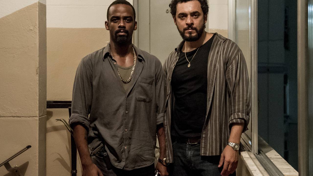 Raphael Logam e Rui Ricardo Diaz, os protagonistas da série