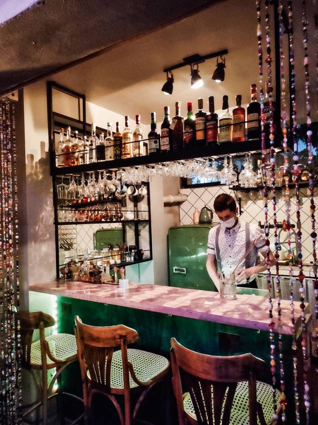 Vermute: o vinho fortificado é a atração principal do bar Vermute: o vinho fortificado é a atração principal do bar