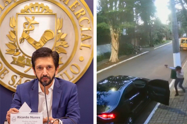 Suspeito de assaltar policiais que escoltam Ricardo Nunes continua foragido