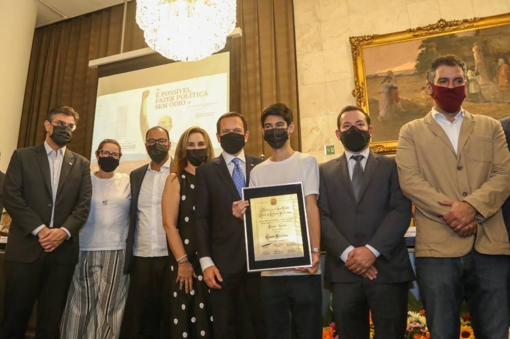 Bruno Covas é homenageado com título póstumo de Cidadão Paulistano