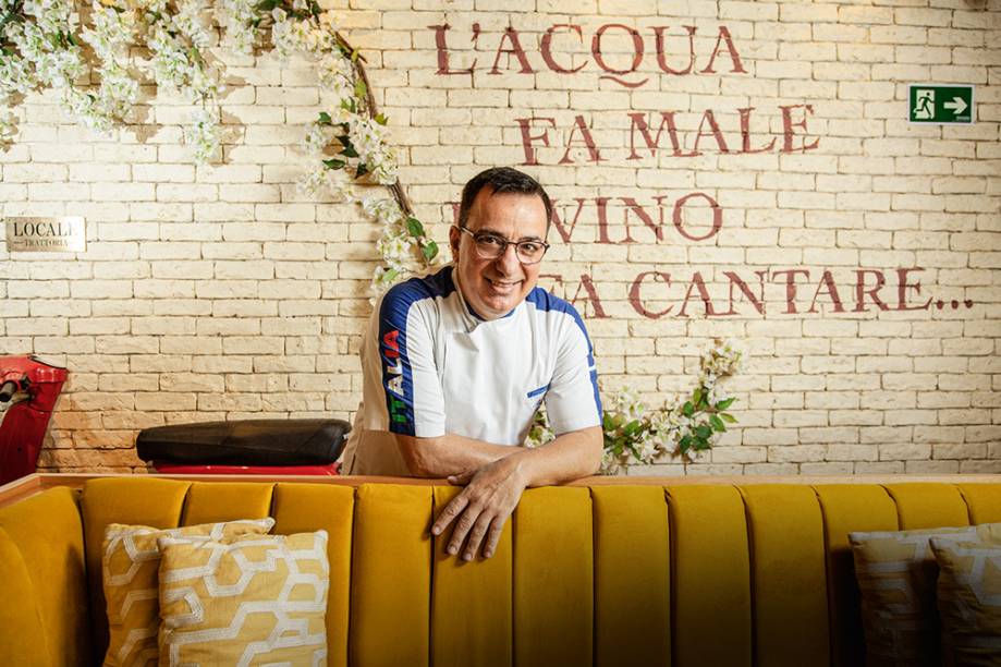 Augusto Piras: chef italiano do endereço Augusto Piras: chef italiano do endereço