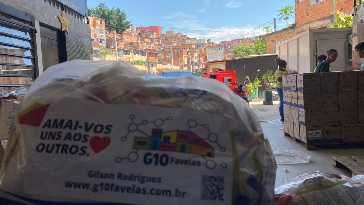 Doações de Paraisópolis para as cidades baianas afetadas pela chuva