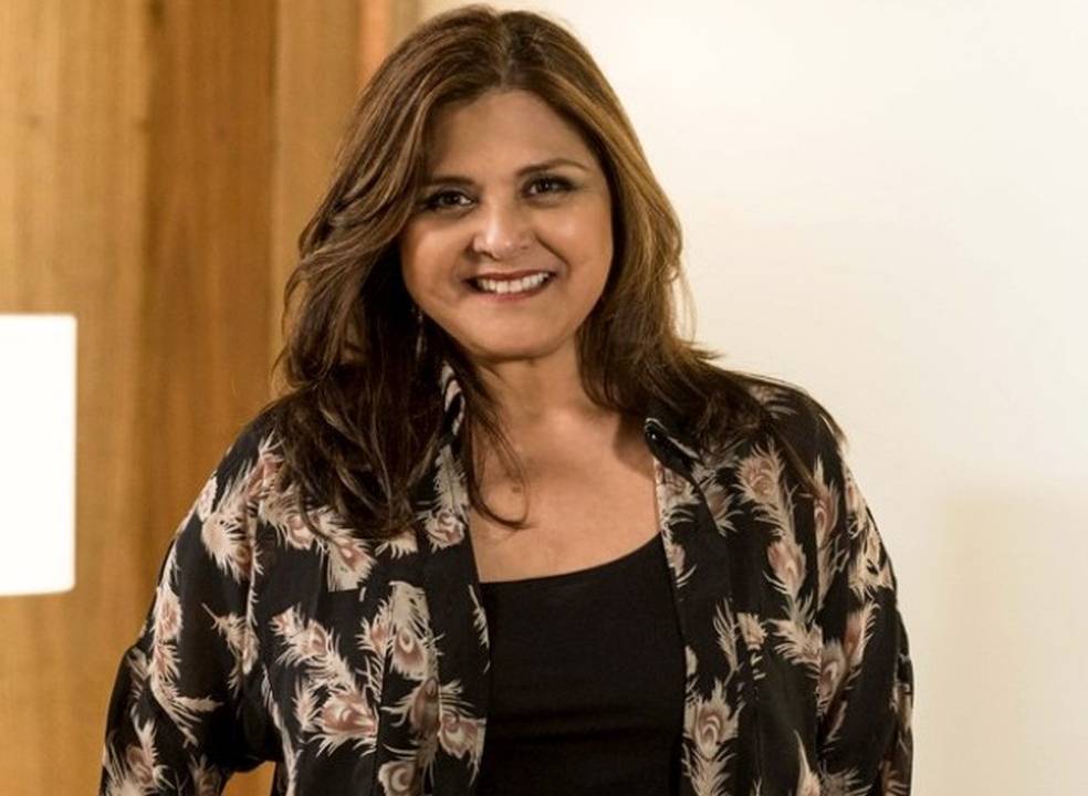 A atriz Elizangela