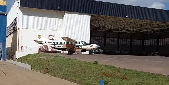 Avião que era usado no tráfico agora combaterá o crime organizado