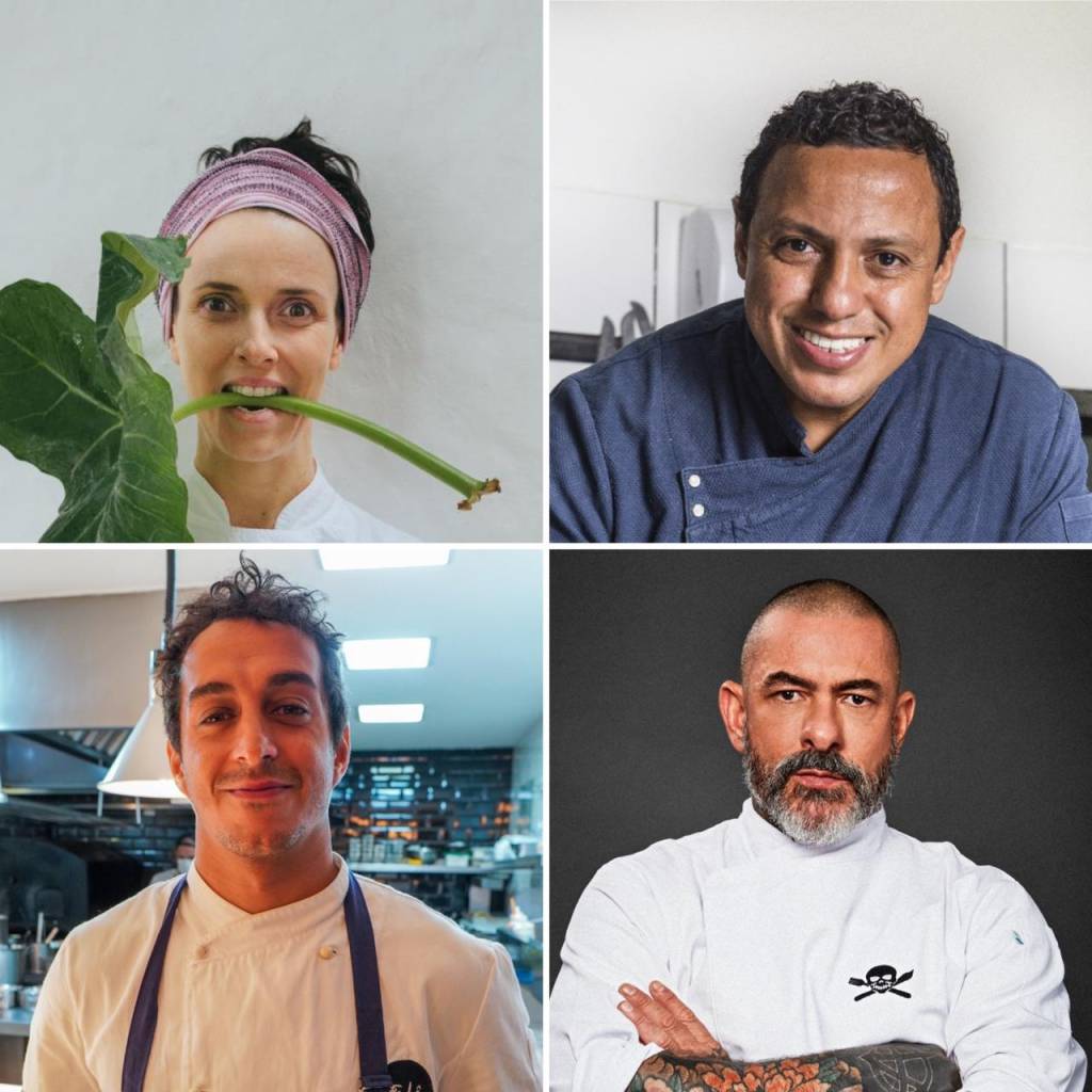 Aulas-show de cozinha à beira-mar