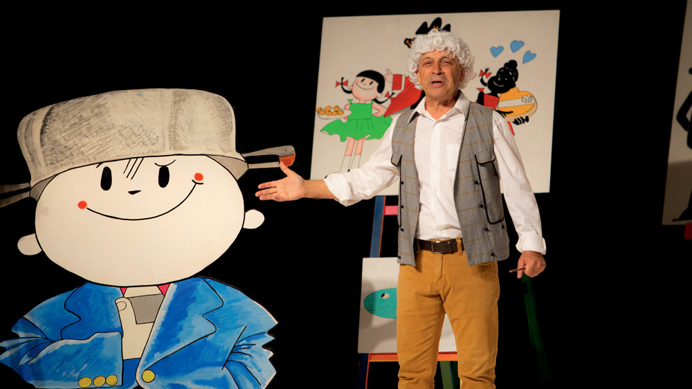 Peça em homenagem a Ziraldo estreia no Teatro Alfredo Mesquita