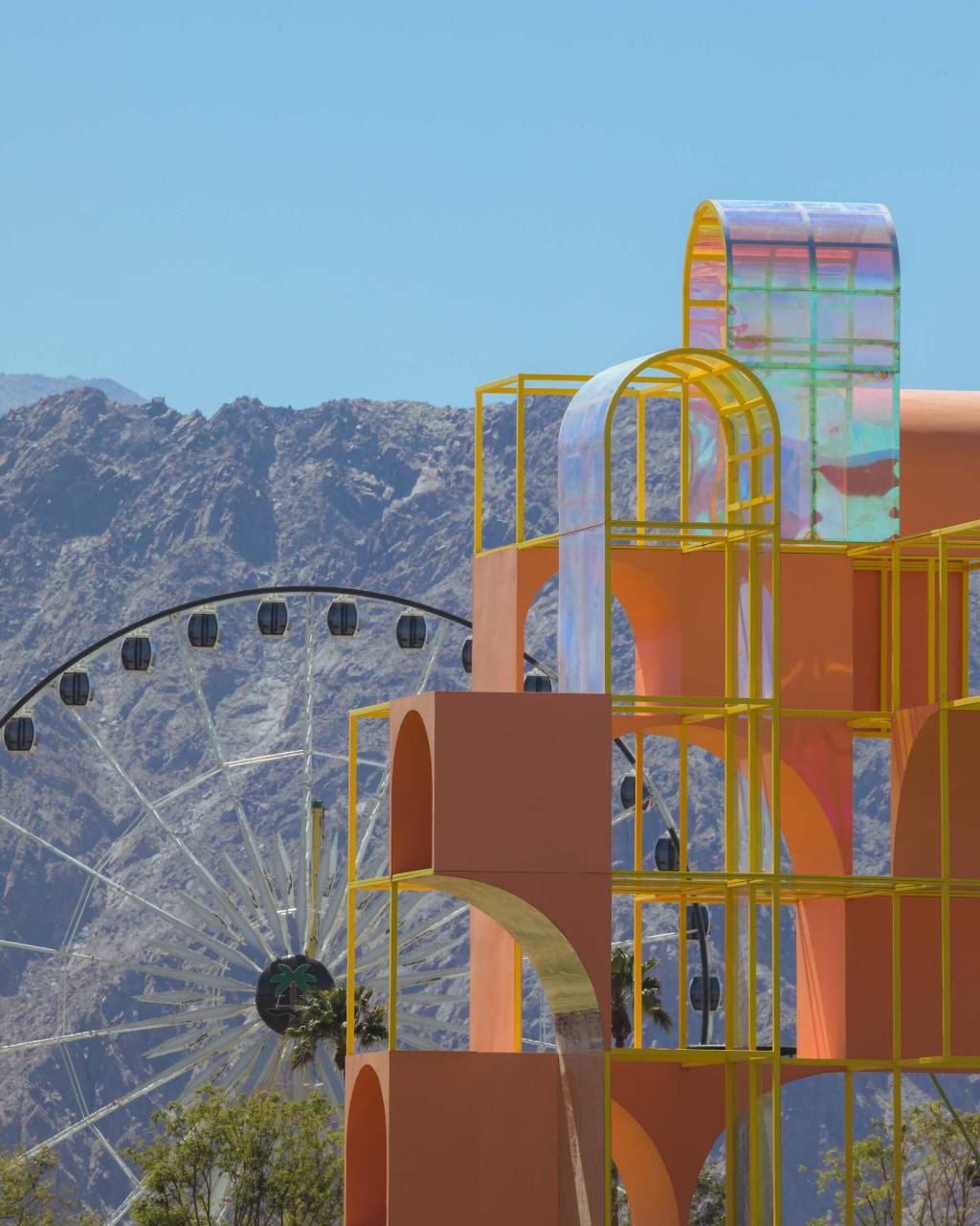 Coachella-2022- The Playground, por Architensions. Coachella 2022