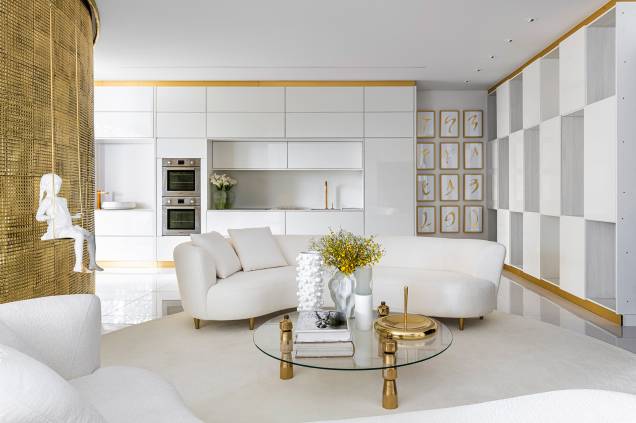 Brunete Fraccaroli - Simplesmente Dourado. CASACOR São Paulo 2021. Brunete Fraccaroli - Simplesmente Dourado. CASACOR São Paulo 2021.
