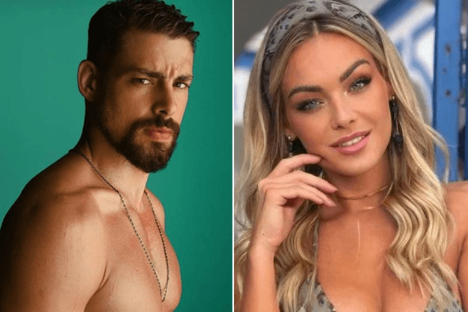 O ator Cauã Reymond e a ex-BBB Bárbara Heck
