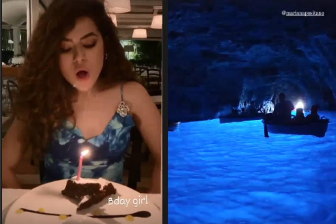 Maisa Silva completa 20 anos em cenário paradisíaco na Itália