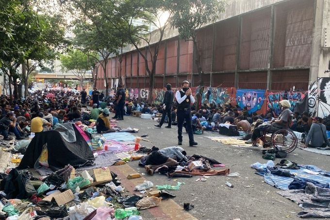 Nova ação policial na Cracolândia